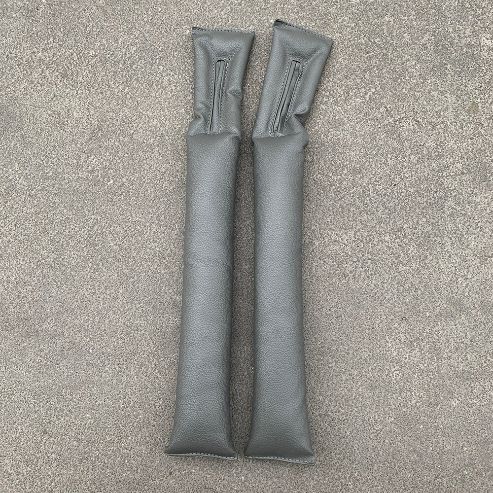 2 Pièces Joints entre siège et tunnel pour voiture, housses de siège de voiture, rouleau d'étanchéité: Grey