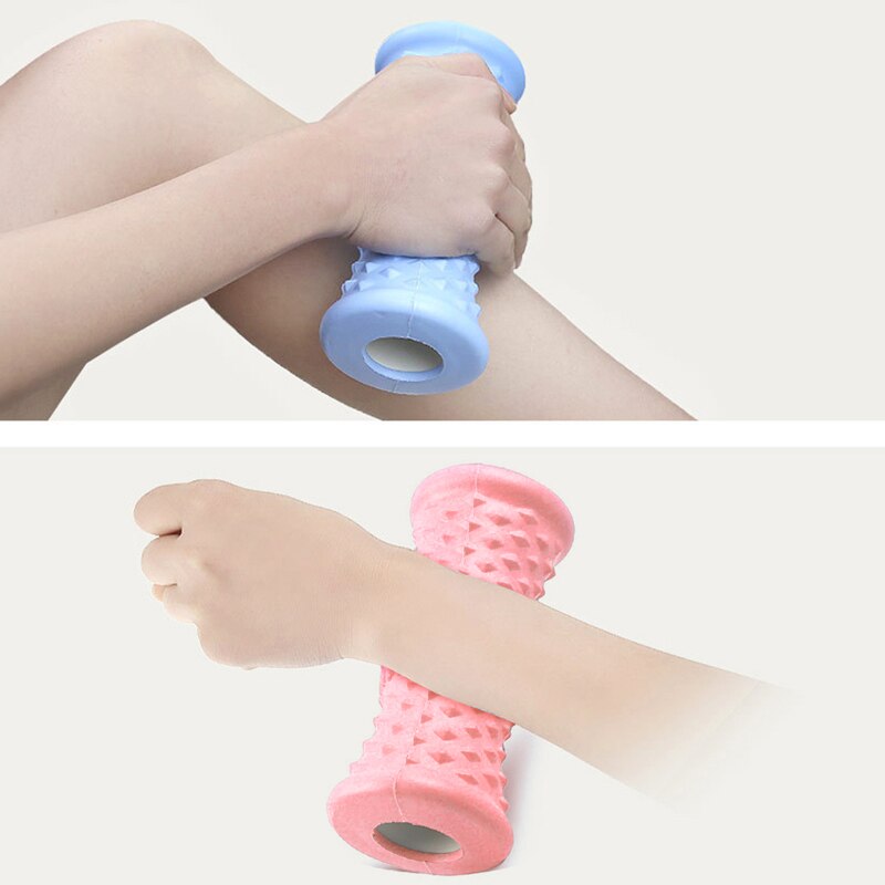 Eva Voetmassage Roller Dubbele Lacrosse Spiky Ball Myofasciale Ballen Voor Fasciitis Plantaris Mobiliteit Terug Voetboog Pijn
