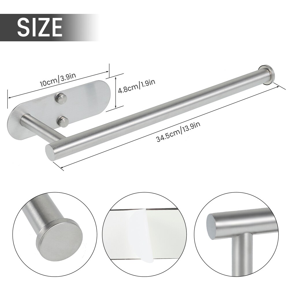 Toiletrolhouder vrijstaande badkamer multifunctionele opbergunit polypropyleen geweven op metalen frame, ideale aanvulling op badkamer of toiletten van ARPAN (zwart
