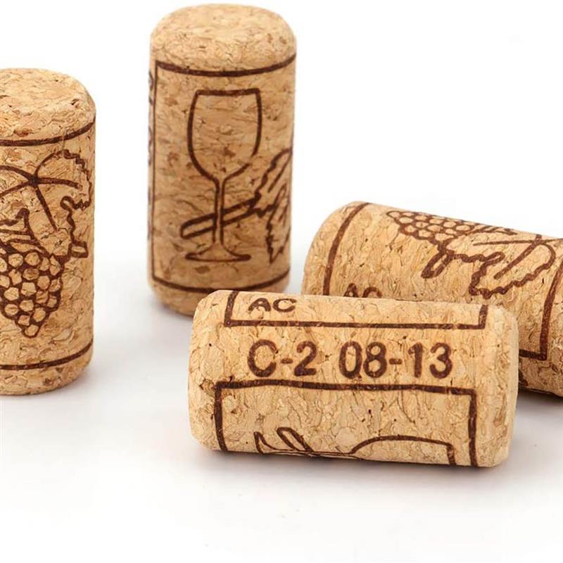 50 Stuks Natuurlijke Zachte Wijn Kurken Wijn Maken Ambachten Hout Kurk Vervanging Kurken Voor Wijn Flessen