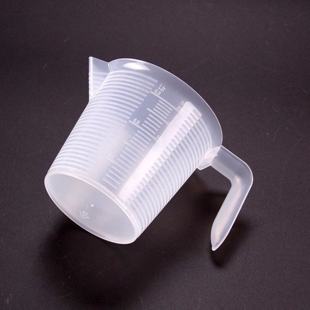 Plastic Liquid Measuring Jug Cup Graduated Surface Cooking Bakery Kitchen Lab
