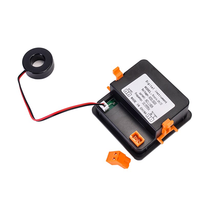 Ac Stroom Spanning Frequentie Digitale Display Meter Digitale Voltmeter Amperemeter AC50-500V AC1-140A 10-99.9Hz