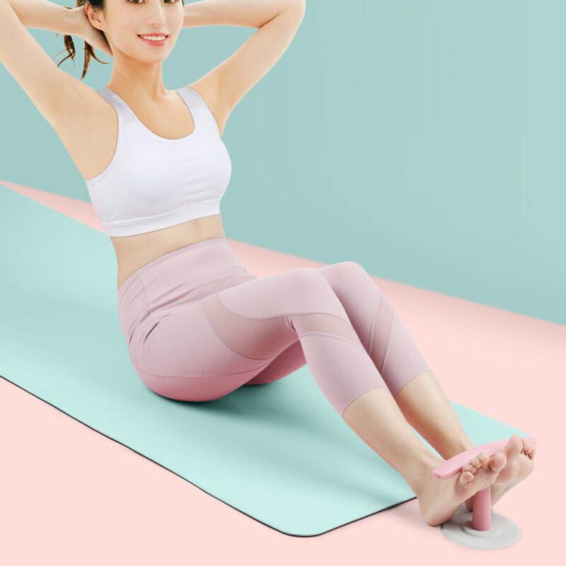 Sucked Fixation Crunches Aid for Men Women Sit-Up Bar Fitness Abs Trainer Workout Equipment Abdominal Machine for Home Work