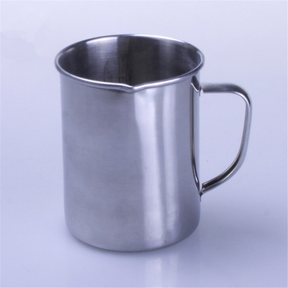 2000ml Stainless Steel Metal Lab Beaker Measuring Cup With Inner Scale Lab Supplies