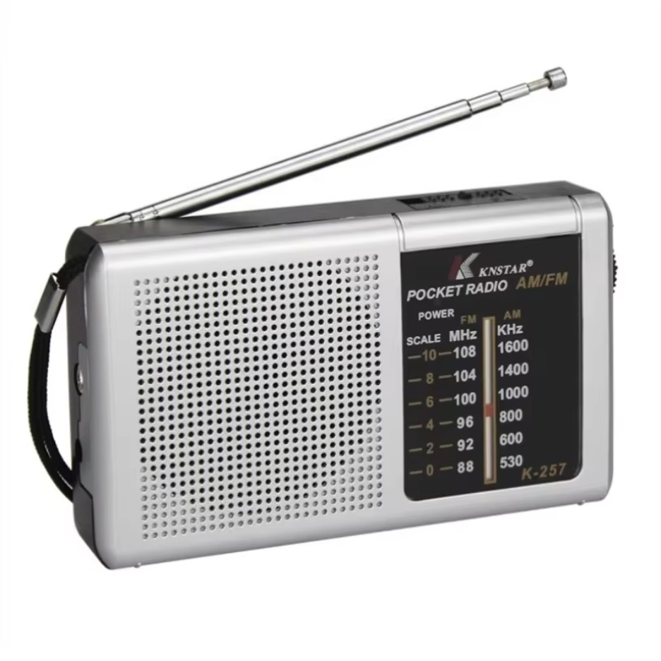 Portable Multi Functional Low Power Radio AM FM Mini Two Band Walkman Battery Outdoor Stereo Radio for Walking Hiking Camping
