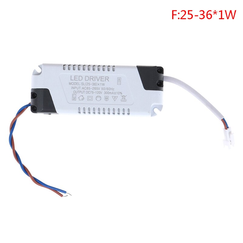 1Pcs 3W-36W Led Driver Licht Transformator Constante Stroom Voeding Adapter: 6