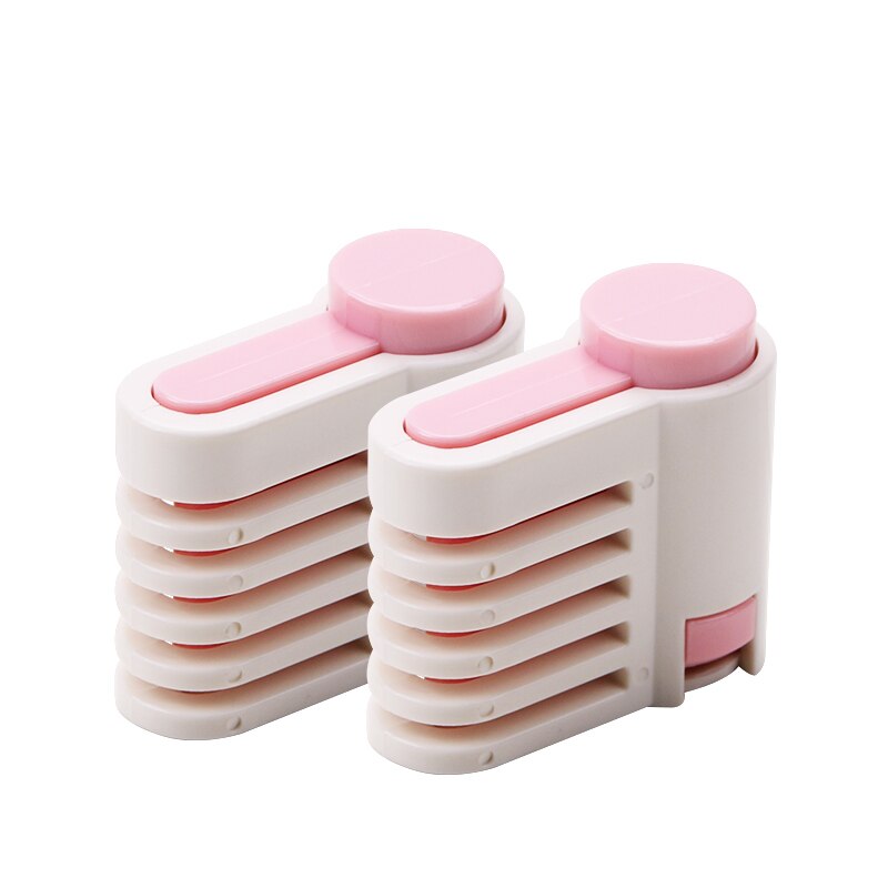 Plastic 2 Stuks Keuken Diy Cake Brood Cutter Leveler Slicer Cutting Fixator Tool 5 Lagen Gereedschap Cake Decorating Gereedschap