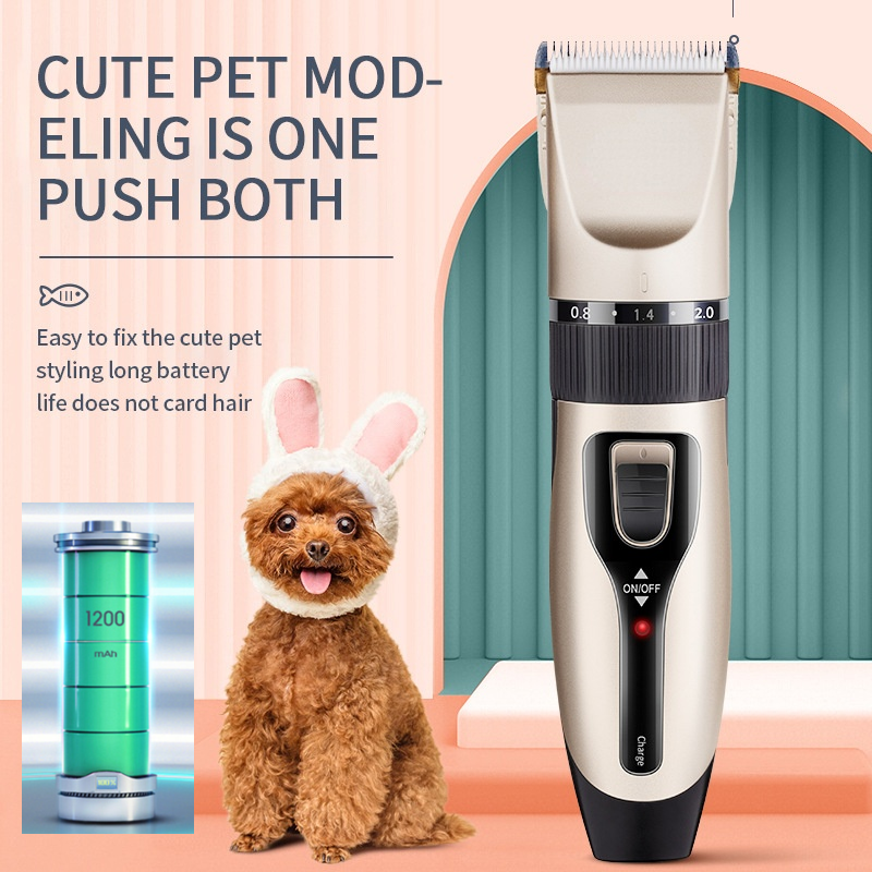 Rasoir électrique pour animaux de compagnie, Kit de toilettage pour chiens et chats