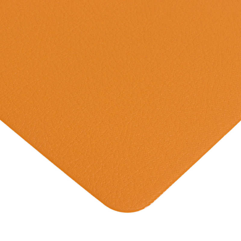 Nail Mat Orange Manicure Mat Double Sided Leather for Nail Salon for Home