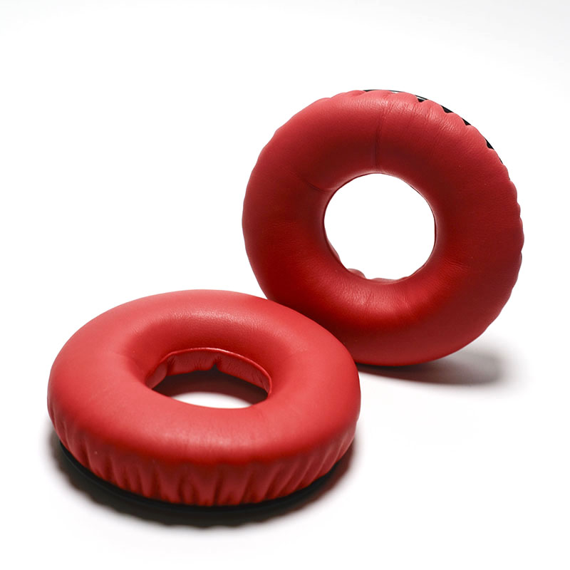 Almohadillas de repuesto para auriculares Sennheiser HD25 HD 25 HD 25-1 HD25-1ii HD25SP HMD25 HME25 HMEC25: Rojo anaranjado