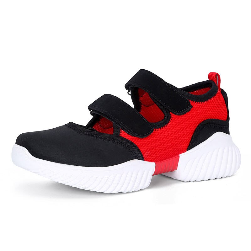 Di estate di Fondo Morbido scarpe Da Ballo delle Donne Scarpe Da Ginnastica in Mesh Traspirante Jazz Moderno Scarpe Da Ballo Delle Signore di Sport All'aperto Scarpe Sandali Femminili: Black Red / 6.5