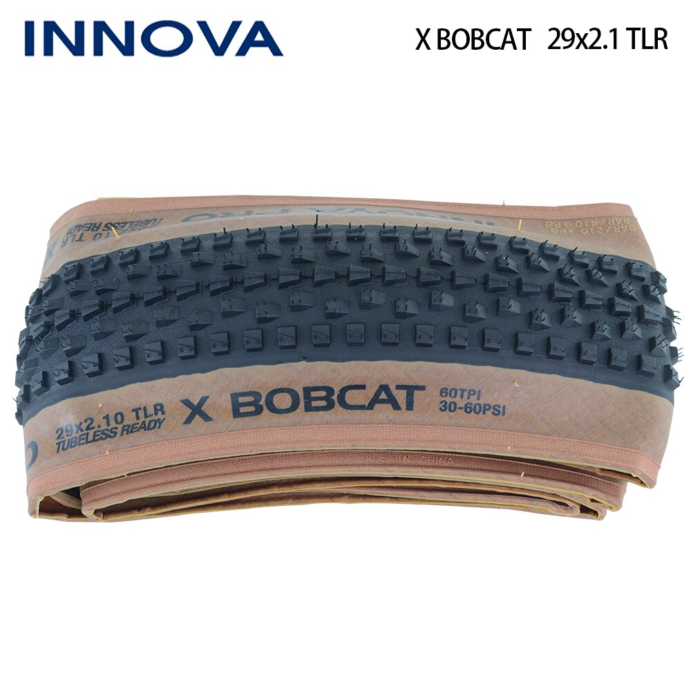 INNOVA PRO 29x2.1 X BOBCAT MTB TLR Tubeless Bicycle Tire Ultralight 600g 60TPI Tubeless Ready 30-60PSI Mountain Bike Tires