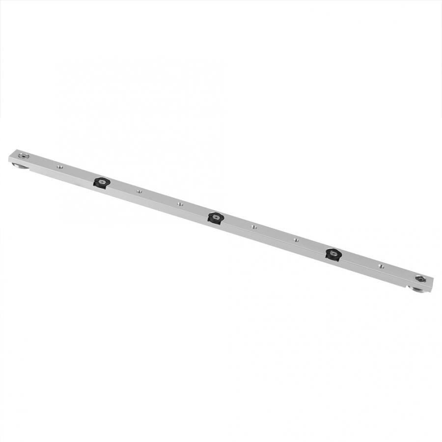 1Pcs 30cm/45cm Universale In Lega di Alluminio T-track Mitra Bar Slider Tabella Seghe Calibro Asta lavorazione del legno Strumento Regolabile Scorrevole Corridore