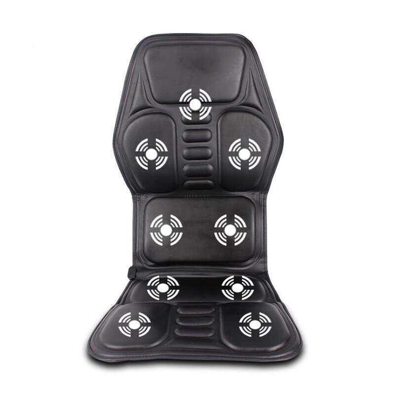 Car Home Office Full-Body Massage Cushion.Heat Vibrate Mattress.Back Neck Massage Chair Massage Relaxation Car Seat 12V