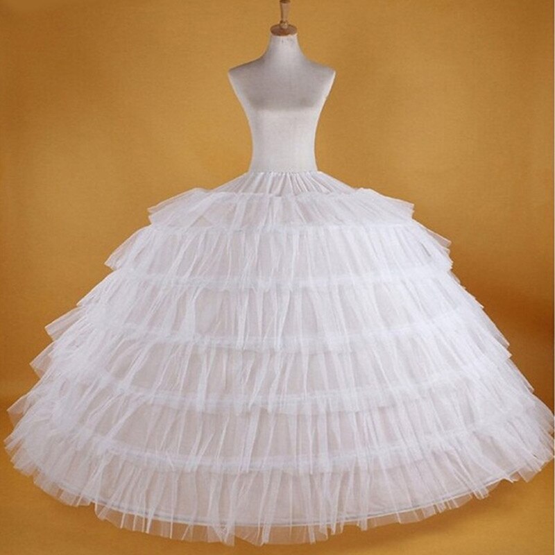 Jupon blanc Super bouffant, grande robe de bal, sous-jupe glissante pour mariage adulte, robe formelle, nouvelle , 7 grandes créoles