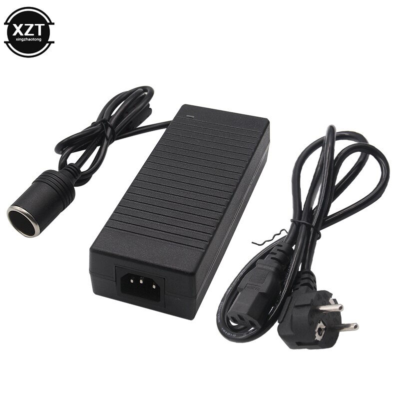 120w 12v 10a bil inverter strømforsyning sigarettenneruttak ac/dc adapter 220v lader omformer oss eu til kjøleskap