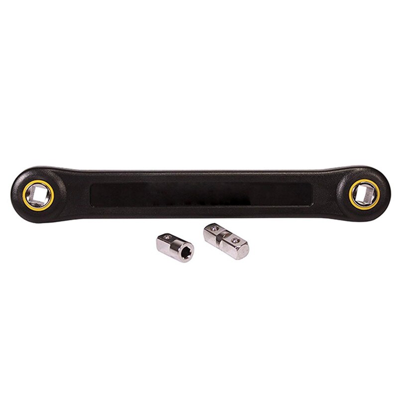 Rybtd Universele haakse slijpersleutel 8-48 mm verstelbare pinsleutel met inbussleutel, montagedeel, binnenste buitenflens, reparatiegereedschap voor moersleutels voor thuis, toegepast op haakse slijperpolijstmachine van 45679