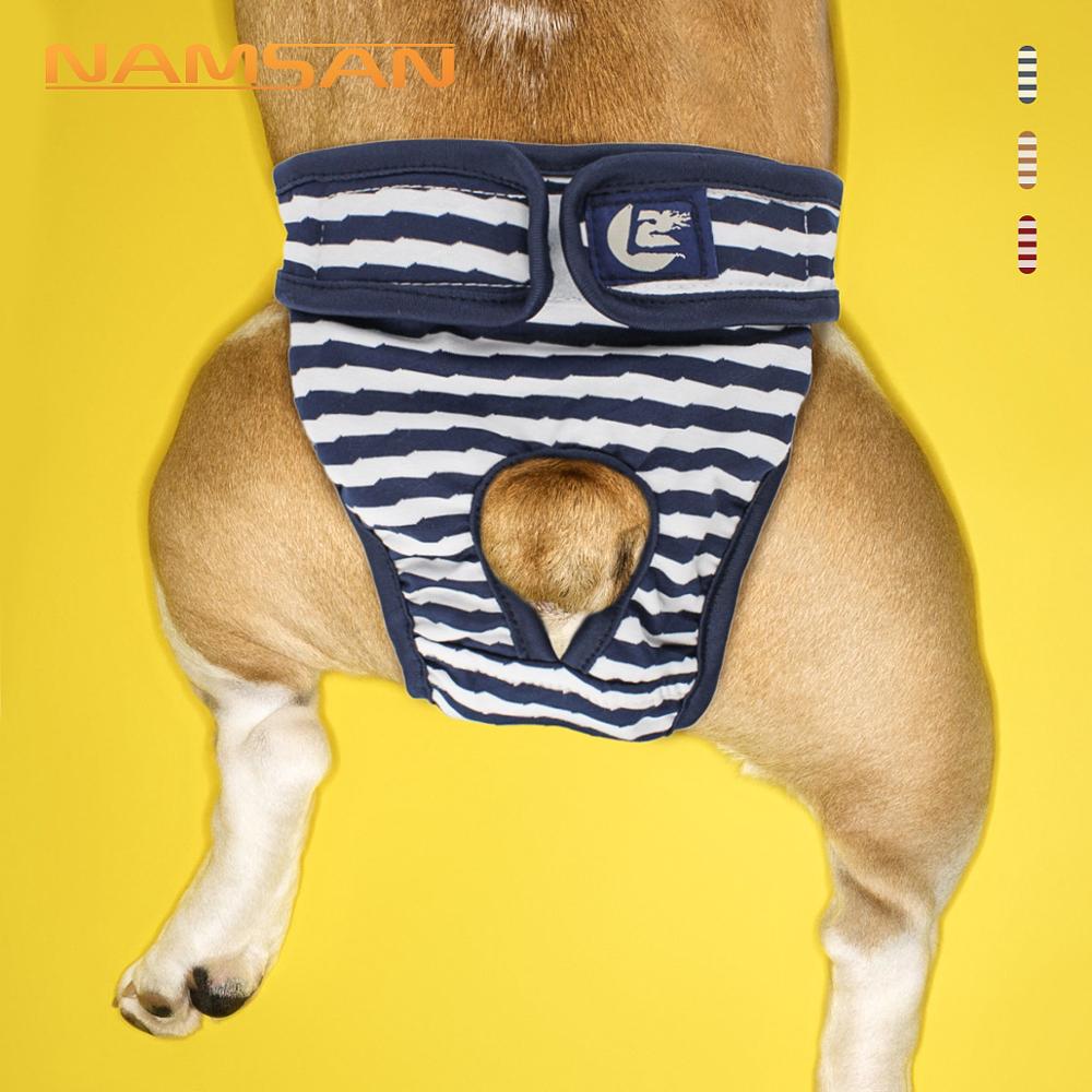 Pet Dog Diaper Physiological Pants Sanitary Washable Female Dog Panties harassment Shorts Underwear Briefs For Dogs