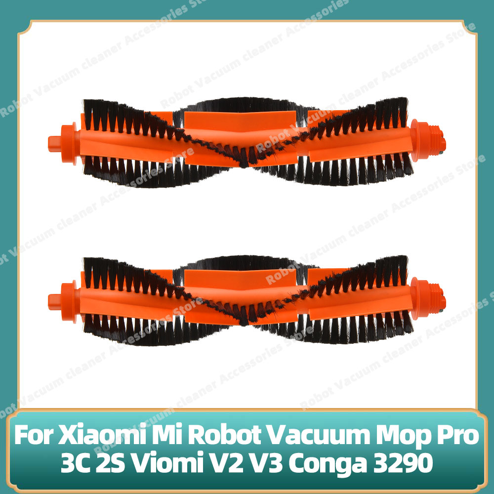 Compatibel voor Xiaomi Mi Robot Vacuüm Mop Pro 3C 2S Accessoires Reserve Hepa Filter Side Hoofdborstel Cover Mop houder Onderdelen: Licht Geel