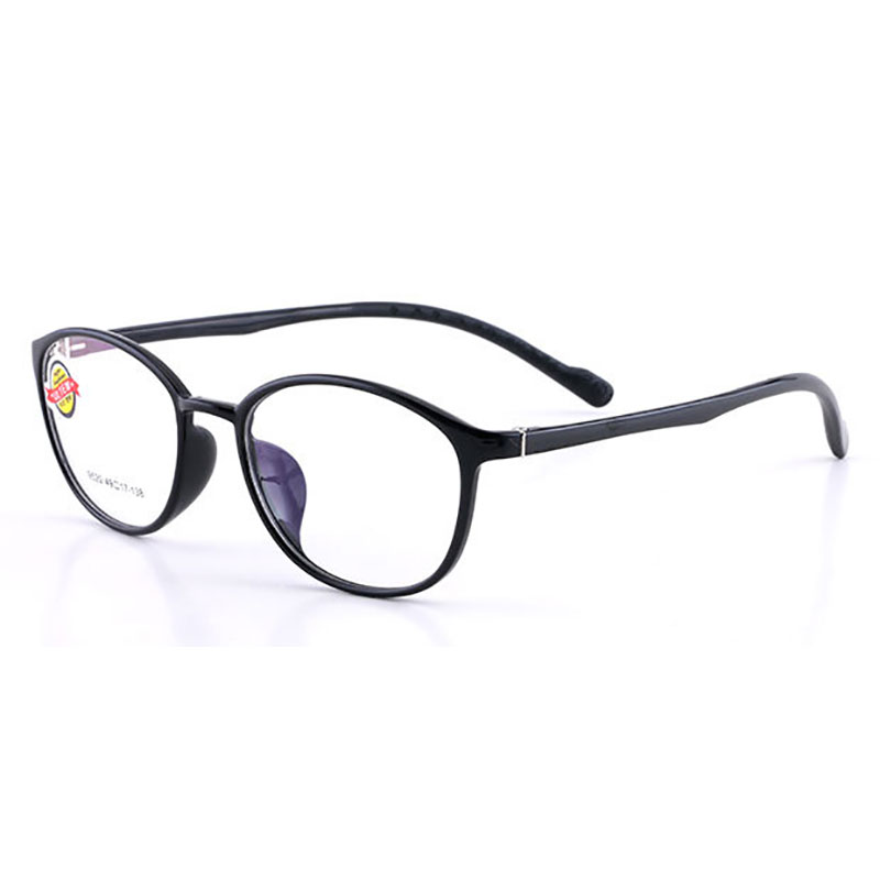 9520 Child Glasses Frame for Boys and Girls Kids Eyeglasses Frame Flexible Eyewear for Protection and Vision Correction: black