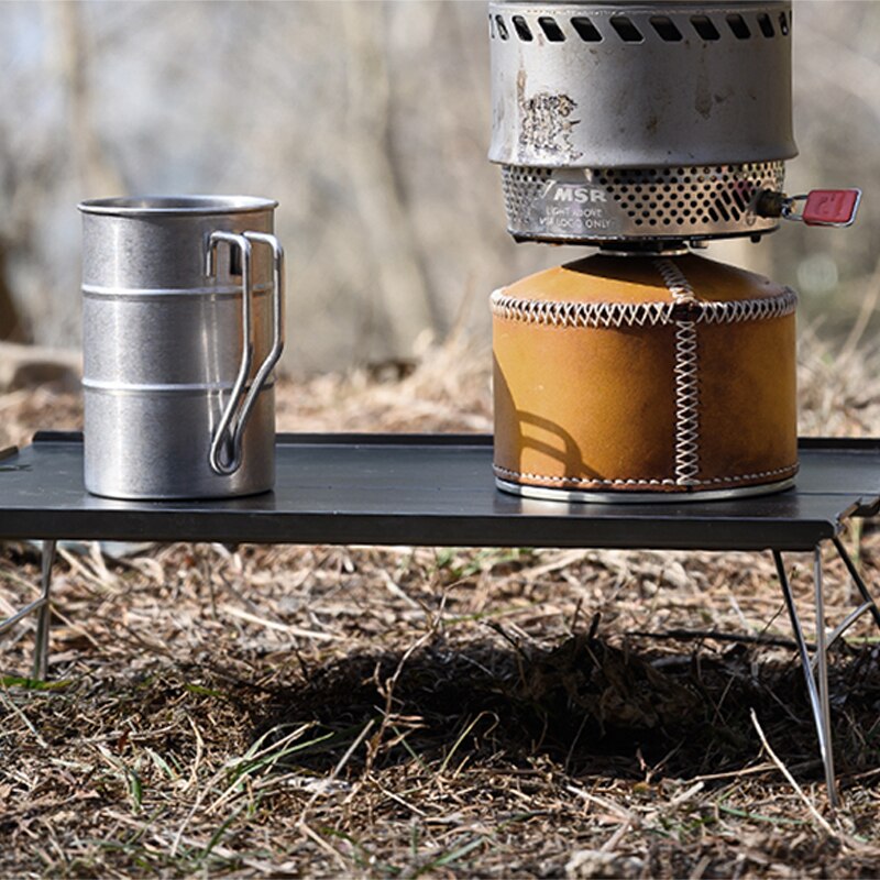 Mini Faltbare Camping Tisch Aluminium Legierung Picknick Tisch Ultraleicht draussen Tee Tisch Möbel für Camping Wandern Picknick