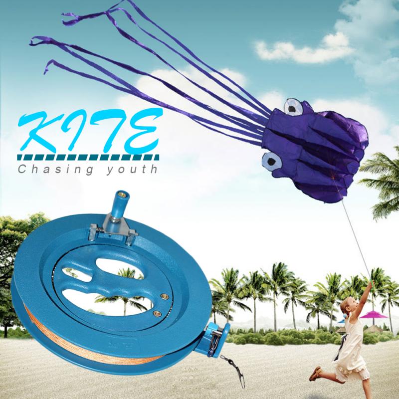 ! tragbare Kite Linie String Reel Outdoor Runde Fliegen Grip Rad 16/18cm Ballbearing Griff Zubehör Kite Linie Wickler