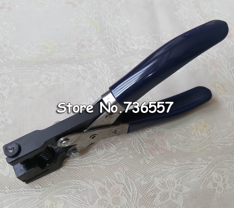 Perforadora de pvc para tarjetas, perforadora de ranura, tamaño del agujero 2mm 3mm 4mm 5mm 6mm