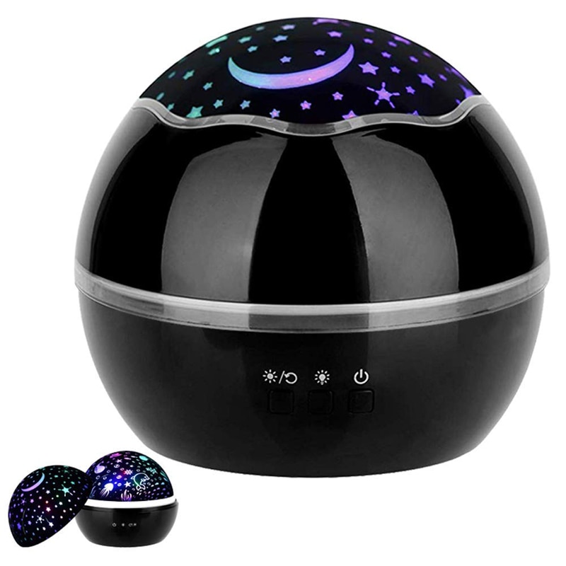Baby Night Light Projector Starry Sky Star Master Rotating Night Lamp Christmas Light USB Projection Children Sleeping Led
