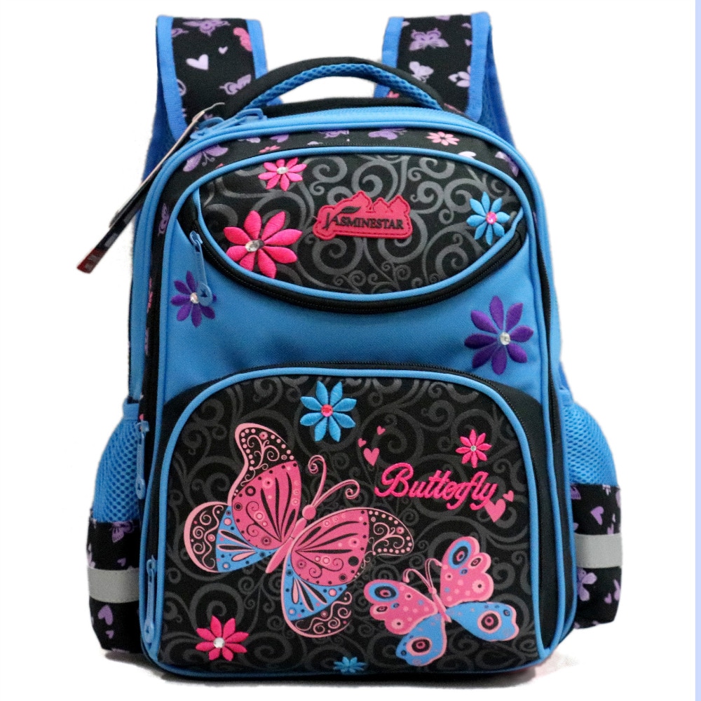 GCWHFL Backpacks For School Girls School Bags Floral Children Schoolbag For Primary Girl Mochila Good Kids School Bag