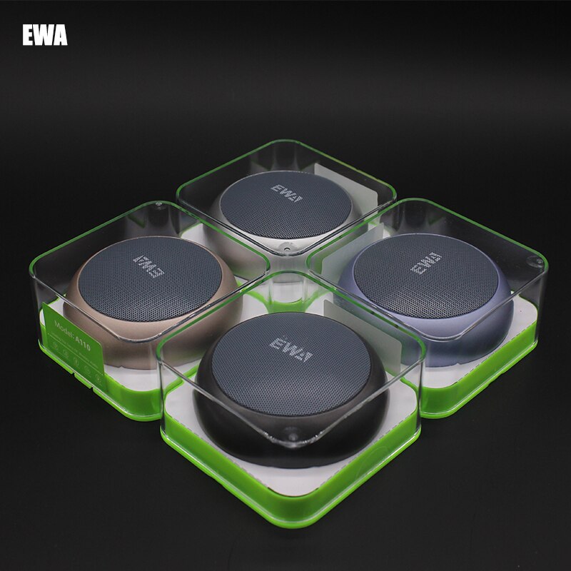 EWA A110 Bluetooth Speakers Wiht Handsfree Bellen Stereo Draagbare Speaker Heavy Bass Draadloze Bluetooth Speaker Voor telefoon