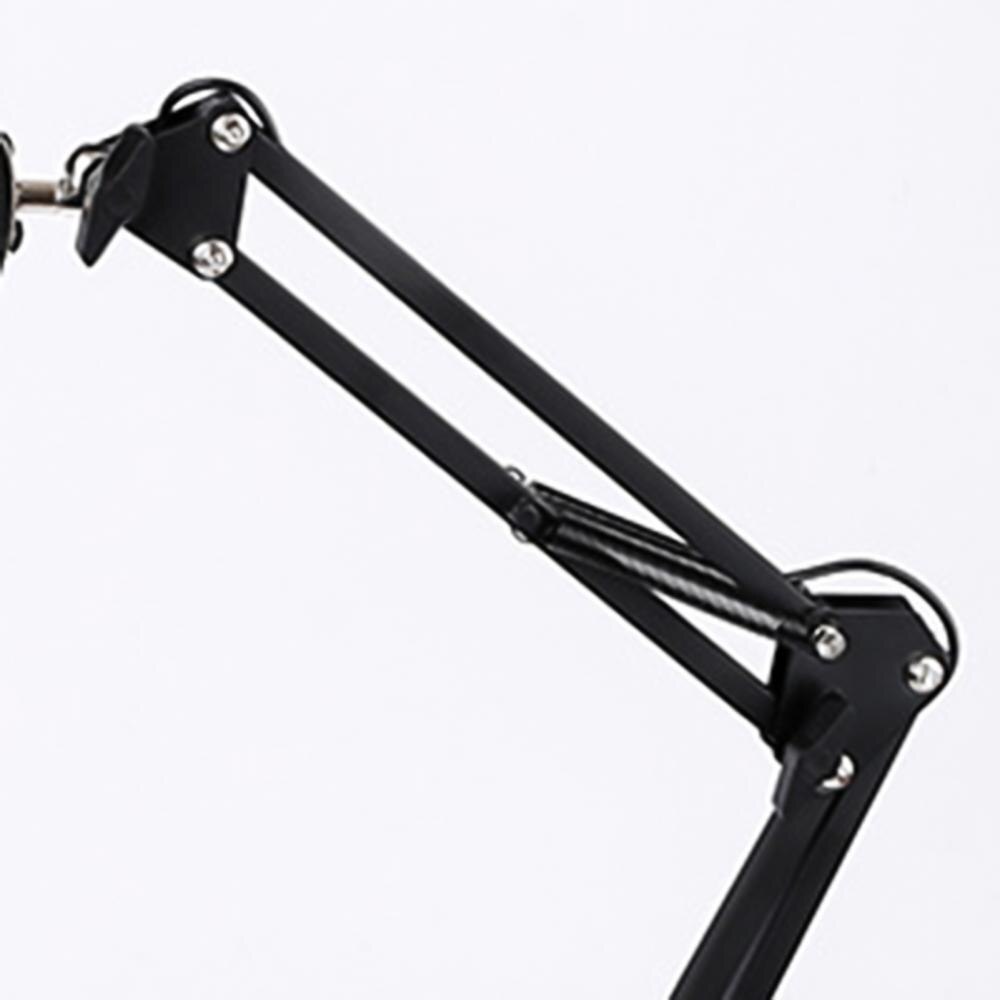 160mm 8X Illuminated Magnifier USB 3 Colors 64 LED Magnifying Glass Table Lamp lamp is powered connected with computer or laptop