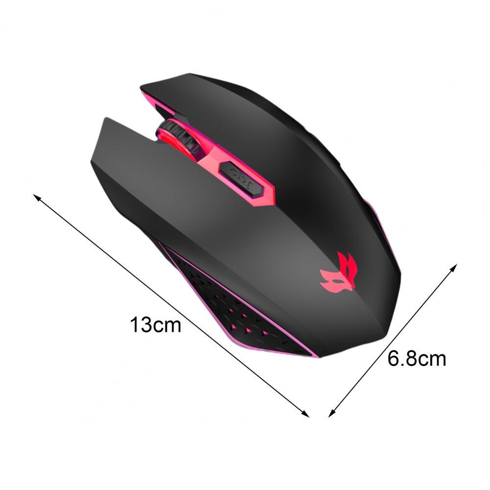 Bluetooth Draadloze Muis Meisje Schattige Roze Mute Spel Oplaadbare Muis Desktop Laptop Mechanische Spel 1600Dpi Backlit Muis