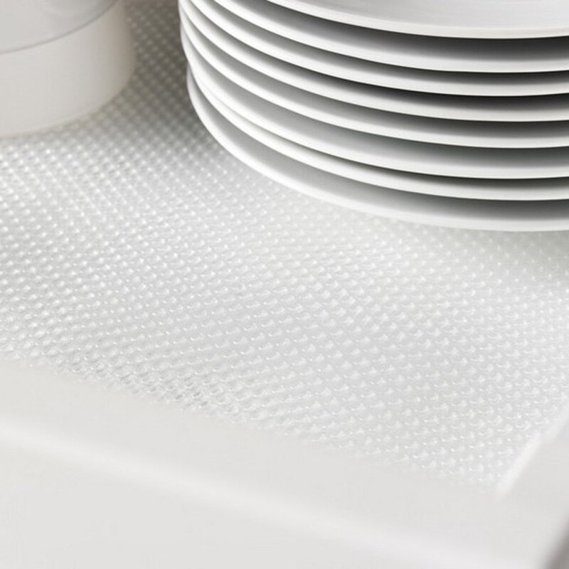 3 rollen eva-kasten, antislip koelkastmatten, waterdichte kasten, ladematten, stofdichte schoenenkastmatten 45 x 150 cm