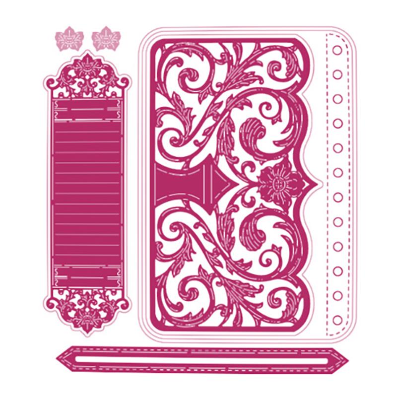 Flower Leaves Stars Trophy Letters Wine Glass Metal Cutting Dies Scrapbook Diary Decoration Embossing Template DIY Card: Y1386-Dies