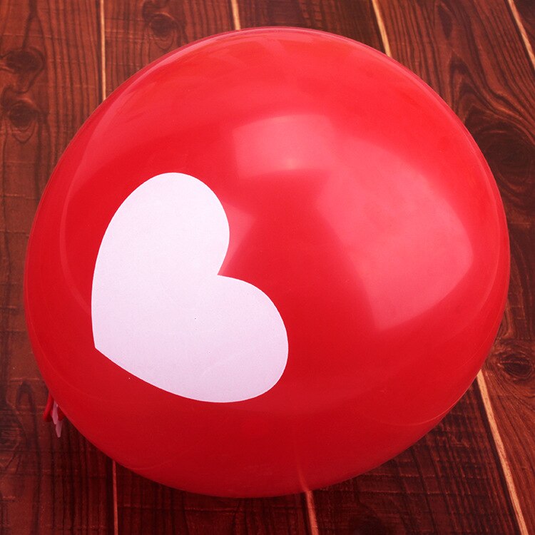 50 stk perlefolie balloner valentinsdag balloner rødt hjerte latex ballon jul bryllup foreslå ægteskab dekoration balloner