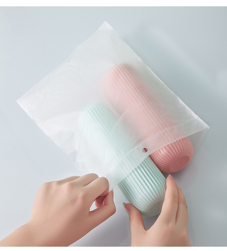 20cm voyage Portable Couple brosse à dents boîte bain de bouche brosse dents tasse créative en plastique dentifrice brosse à dents Ttorage boîte