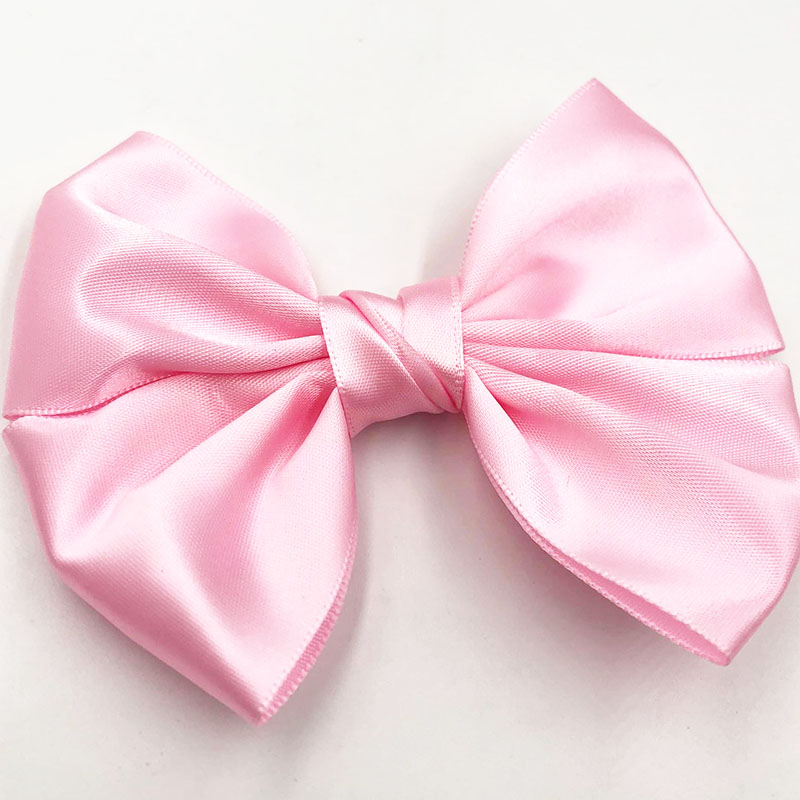 10 Uds. De decoración de boda de satén, apliques de costura, ramillete, lazo grande A156: Opaco