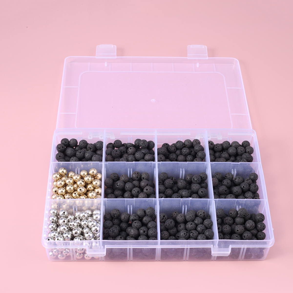 Traje de joyería artesanal hecho a mano, caja de cuentas pequeña de colores mezclados, apto para mujeres y hombres, accesorios de artesanía al por mayor, 2023: Morado