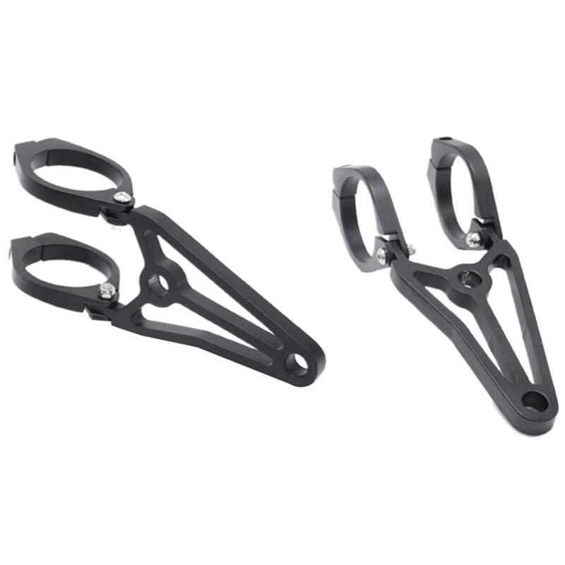 1 Set Rear Foot Brake Master Cylinder Hydraulic Brake Pump & 1 Pcs Headlight Bracket Refitting Headlight Bracket