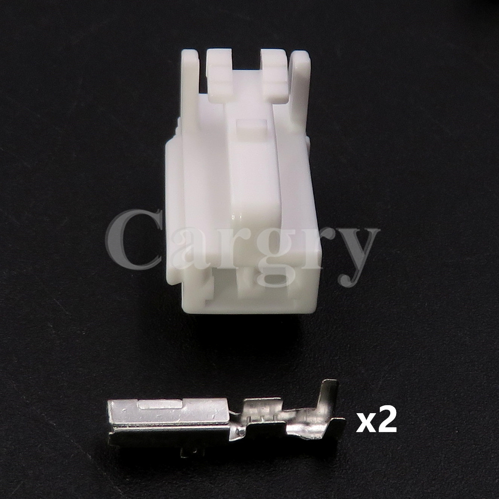 1 conjunto 2p mg651026 mg641029 6149-1251 7283-1020 90980-1247 soquete do fio do sensor do abs do carro para o conector da lâmpada do automóvel de toyota: Preto