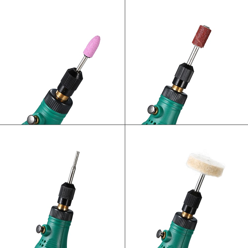 HR-102 USB 5V DC Mini Grinder Set Power Tools Variable Speed Rotary Tools Sets Carving Pen for Milling Polishing