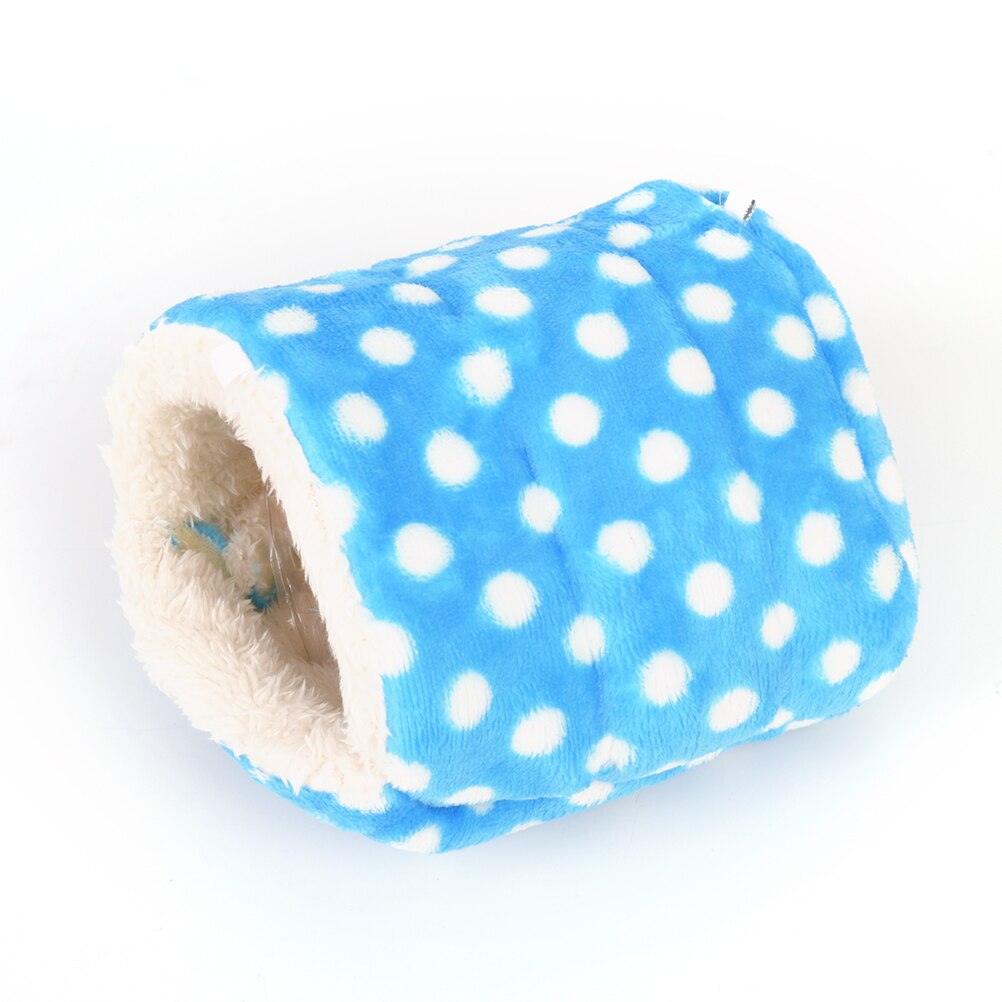 1 stk hamster kanin rede vinter varmt hus bløde kæledyr grise hus hamster rotte egern bur rede 3 str.