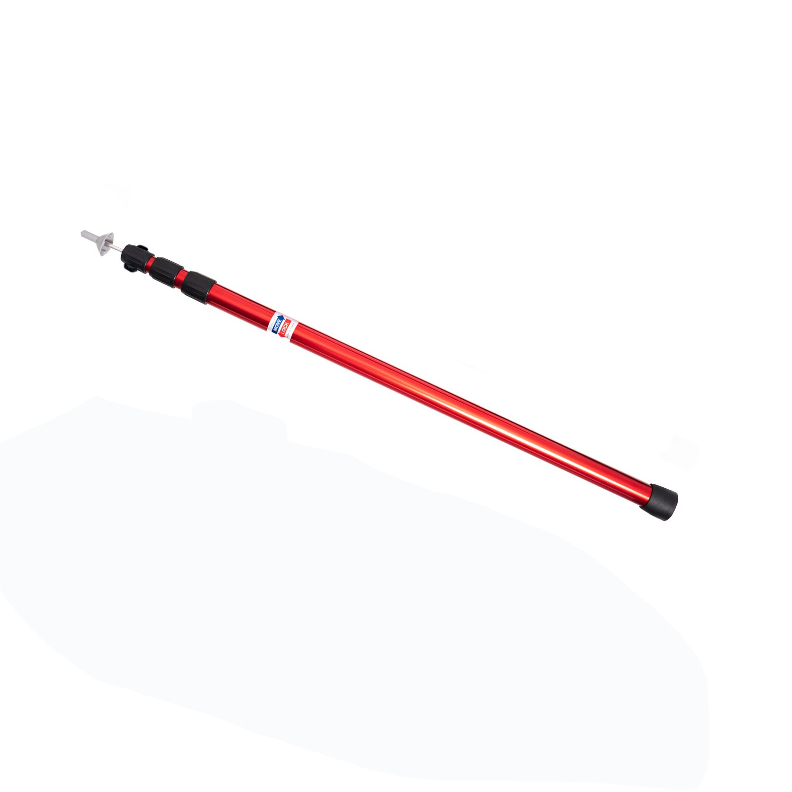 Thicken Aluminum Alloy Tent Pole Adjustable Tent Support Rod Beach Shelter Tarp Awning Pole Camping Accessories for Camping Tent: 1pc Red 230cm