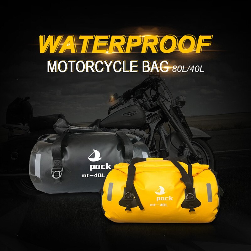 40/80L de natación bolsa seca impermeable bolso para Rafting al aire libre seco equipaje Roll Pack PVC Pack para la playa Kayak de buceo
