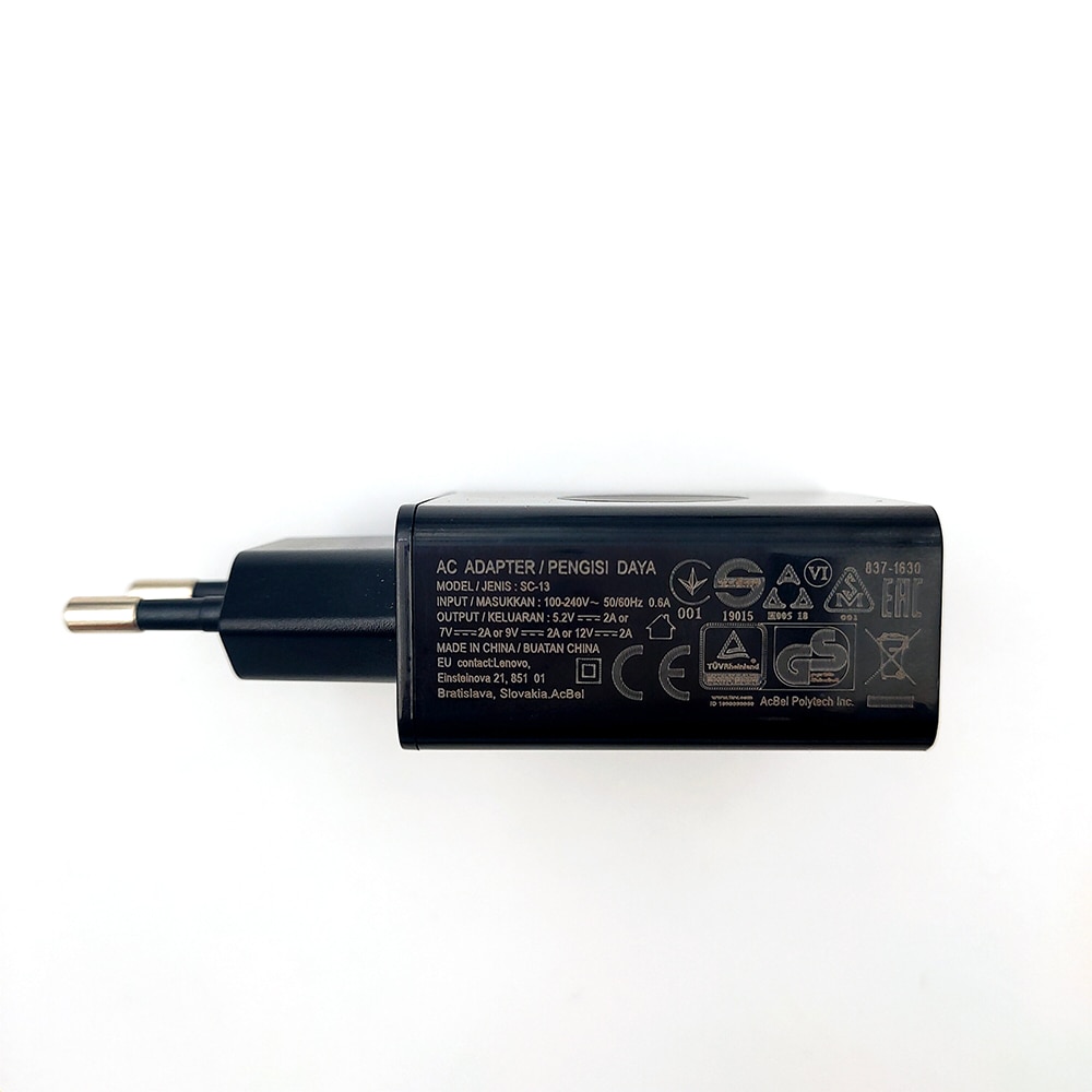 Originele Lenovo 24W Usb Fast Charger Eu Plug Muur Adapter 1M Micro/Type C Kabel Voor Lenovo vibe P2 P1 Z5S Z6 Pro K5 K3 Z5 Z3 Z2