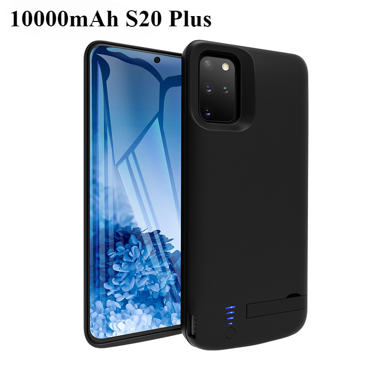 10000mAh Bateria Externa For Samsung Galaxy S10 S10e S10Plus S20 Plus Ultra FE Battery Charger Case Charger Cover Powerbank Case: army green