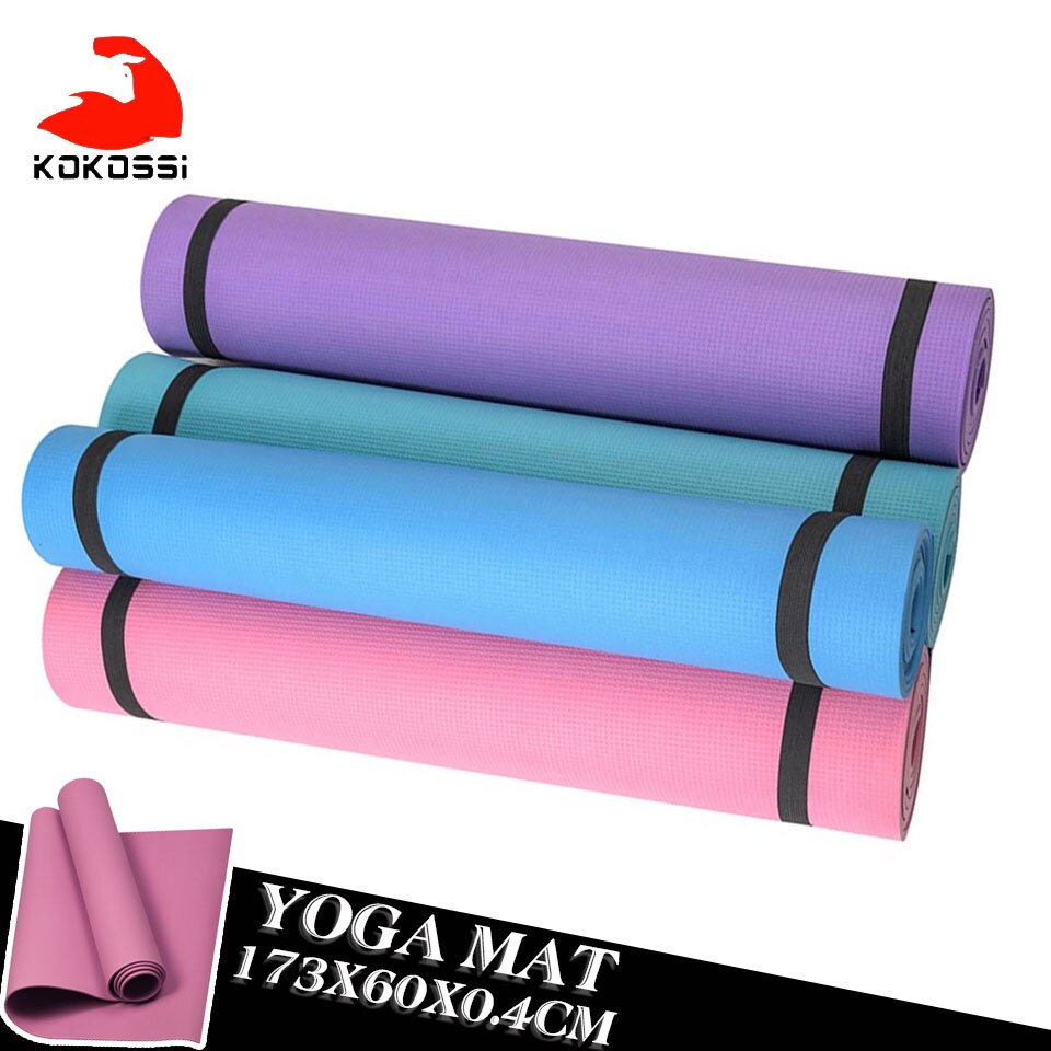 KoKossi di Modo di Yoga Zerbino Dimensioni 173x60x0.4cm Non-slip Dimagrante Esercizio Fitness Ginnastica Zerbino Del Corpo costruzione di Esterilla Pilates