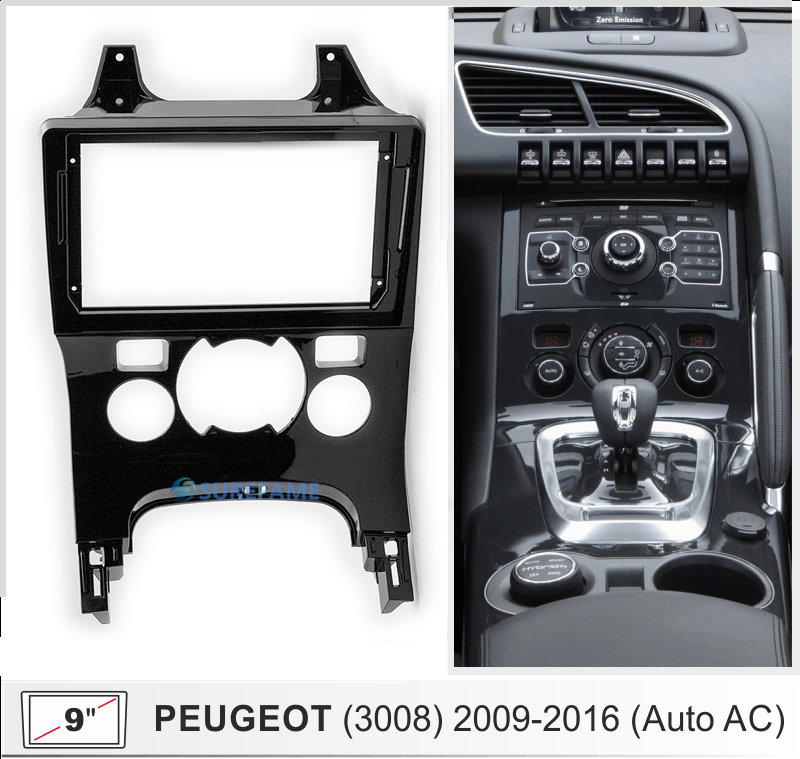 9 Inch Car Radio Fascia Panel For Jeep Chrysler Sebring 2008