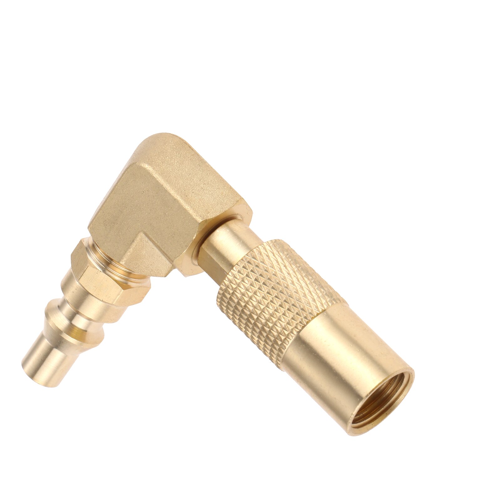 1/4' RV Quick Connect Adapter Fitting with Elbow for Blackstone 17 Inch and 22 Inch Propane Gas Tabletop Camping Grill