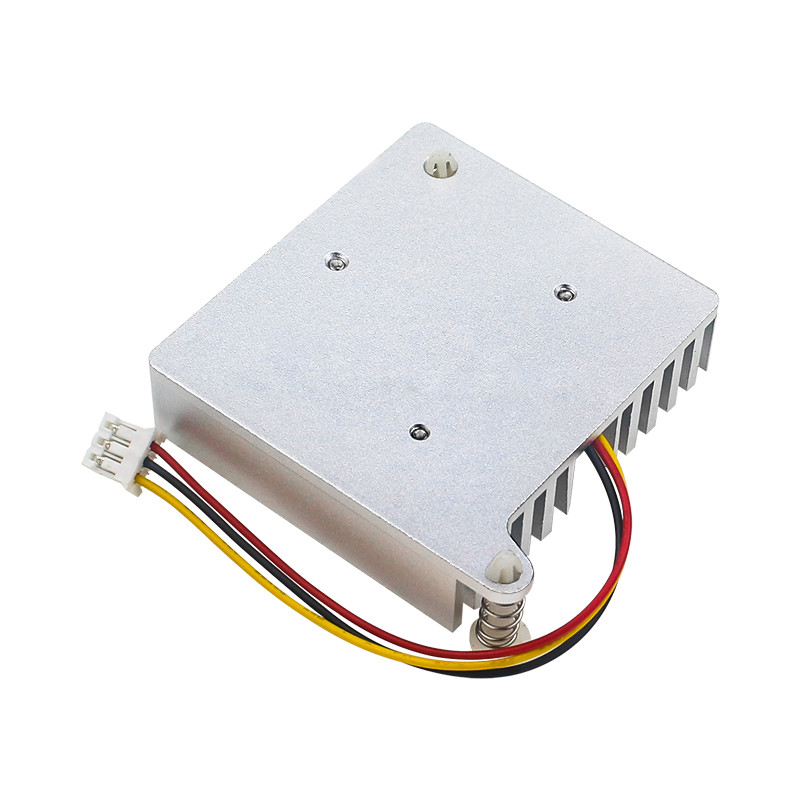 Ventilador de refrigeración Banana Pi BPI-R4, radiador de ventilador PWN de aleación de aluminio con disipador de calor, enfriador pasivo activo para placa de BPI-R4